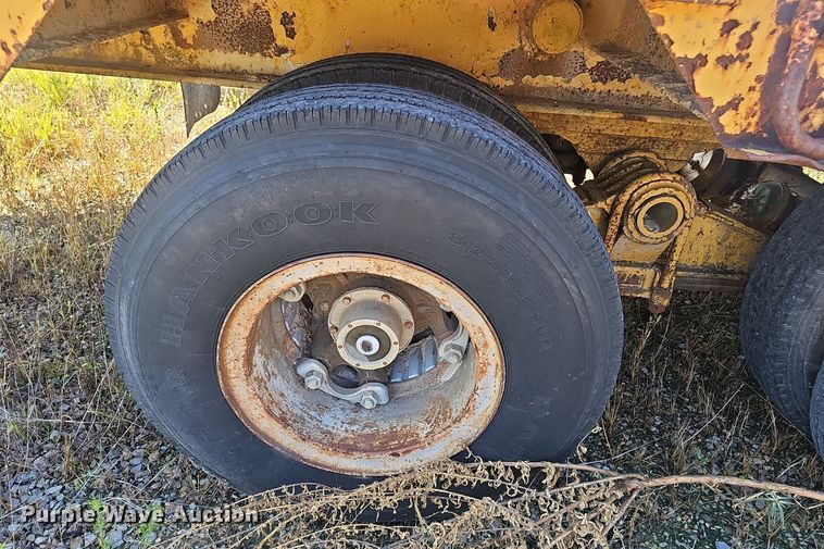 image for item NX9297 1978 Alabama Trailer  MTSH025AW drop tilt deck equipment trailer