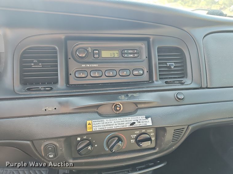 image for item NX9303 2011 Ford Crown Victoria Police Interceptor  