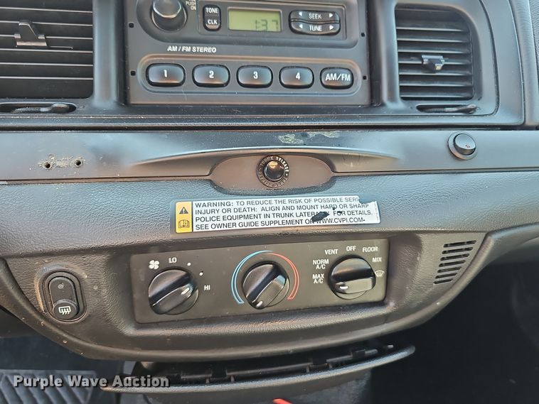 image for item NX9303 2011 Ford Crown Victoria Police Interceptor  