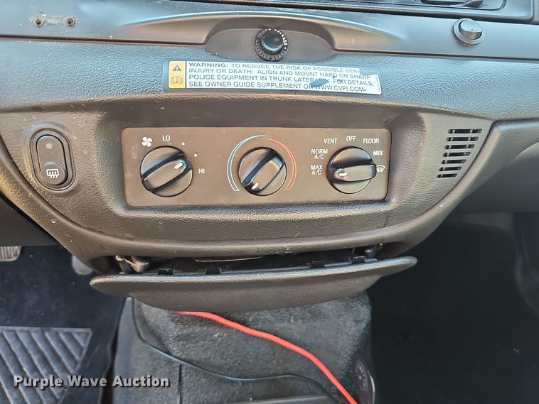 image for item NX9303 2011 Ford Crown Victoria Police Interceptor  