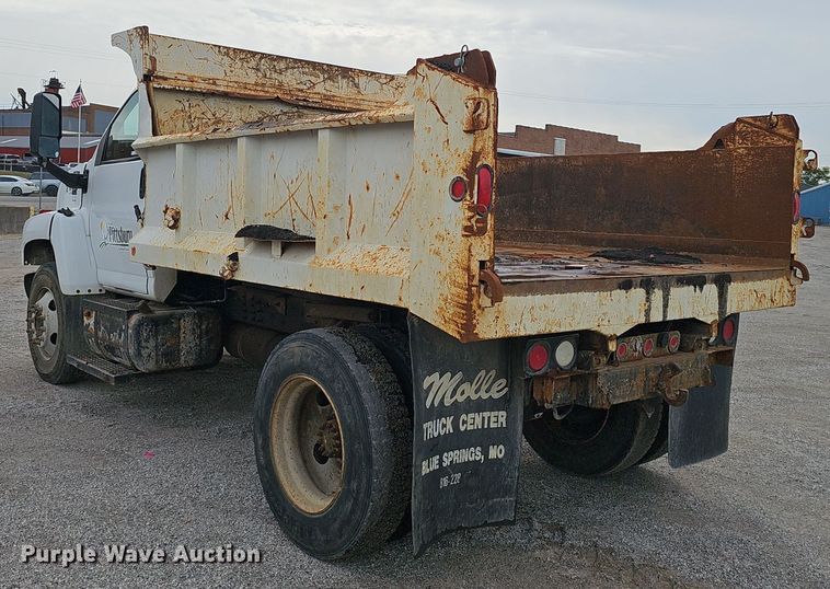 image for item NX9341 2005 Chevrolet C6500 dump truck