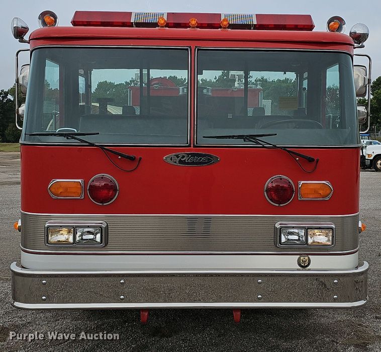 image for item NX9348 1987 Pierce Arrow pumper fire truck