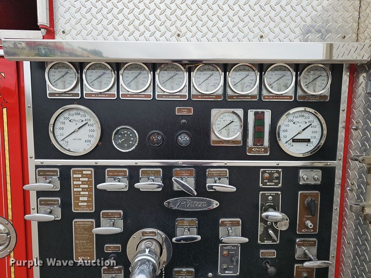 image for item NX9348 1987 Pierce Arrow pumper fire truck