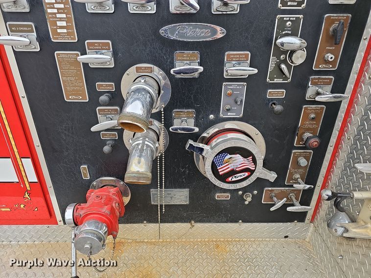 image for item NX9348 1987 Pierce Arrow pumper fire truck