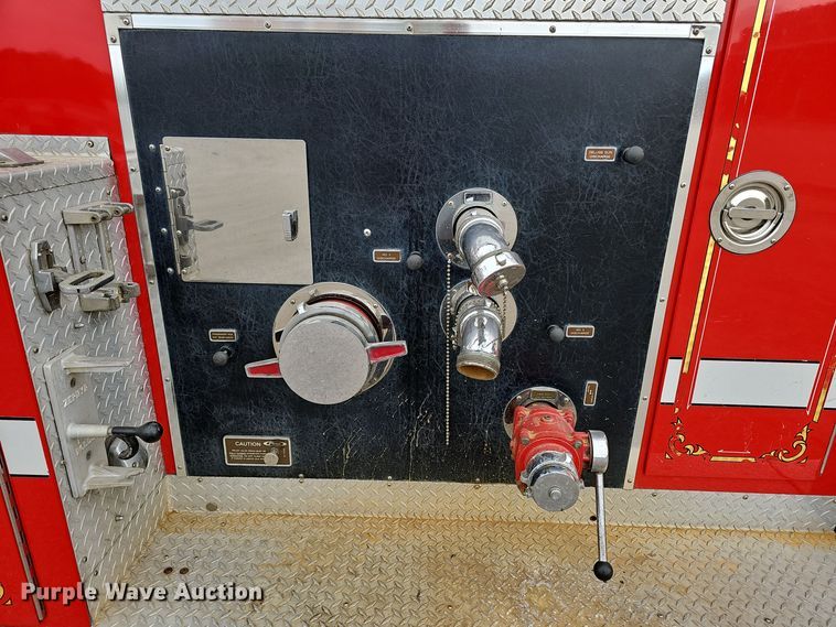 image for item NX9348 1987 Pierce Arrow pumper fire truck