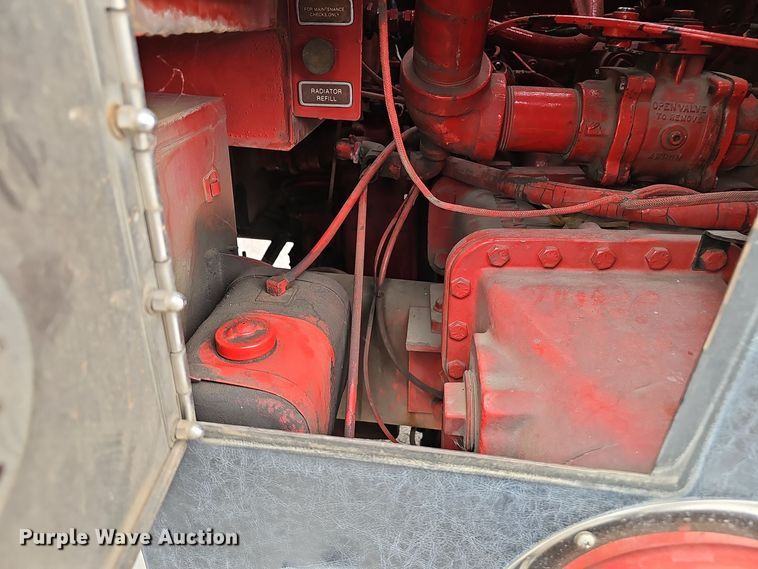 image for item NX9348 1987 Pierce Arrow pumper fire truck