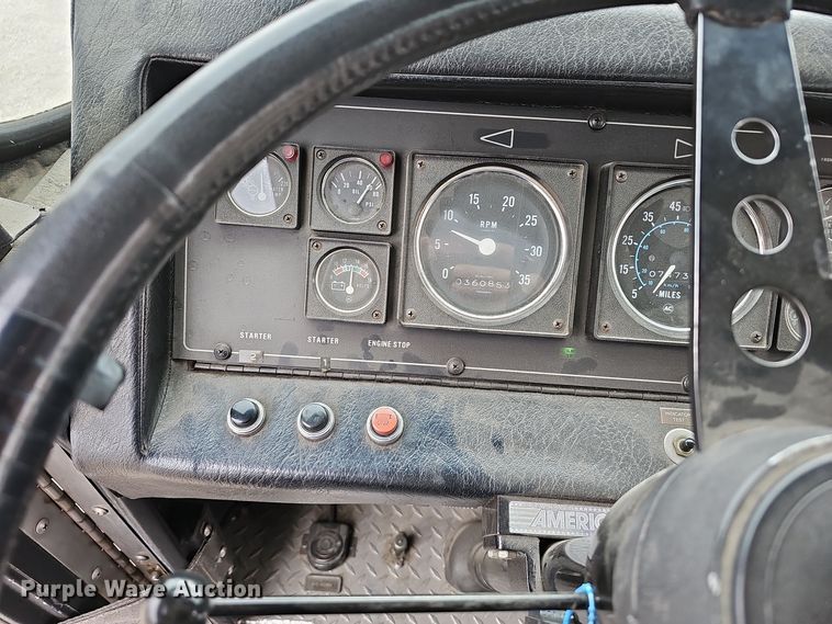 image for item NX9348 1987 Pierce Arrow pumper fire truck