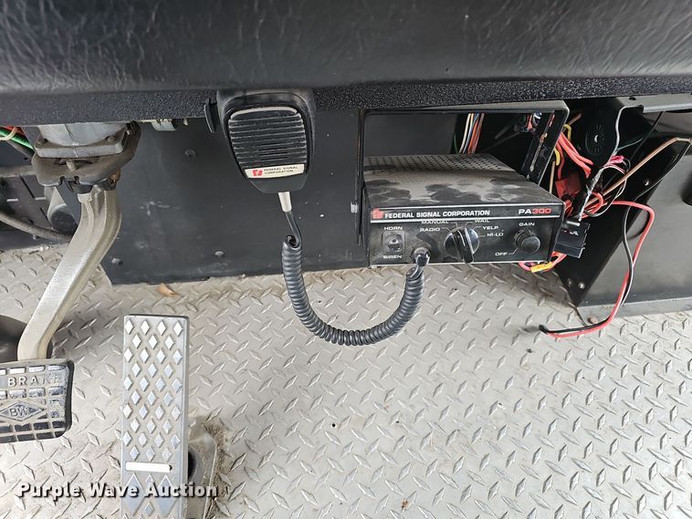 image for item NX9348 1987 Pierce Arrow pumper fire truck