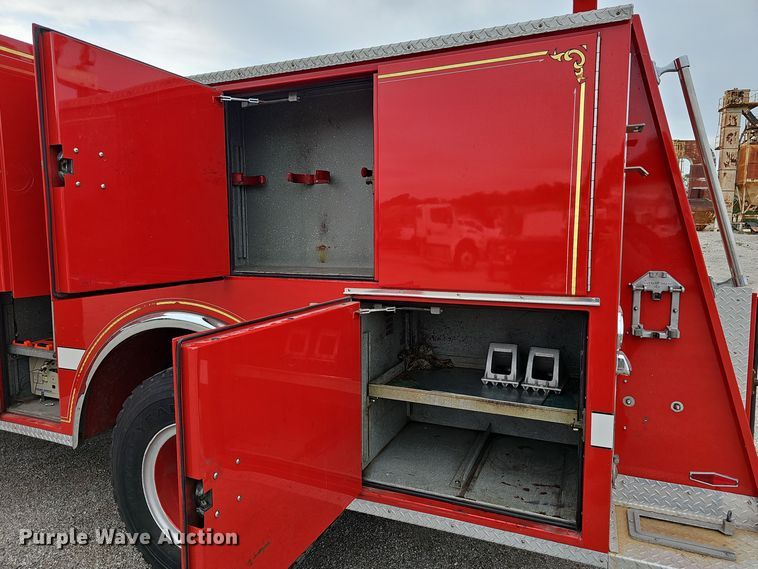 image for item NX9348 1987 Pierce Arrow pumper fire truck