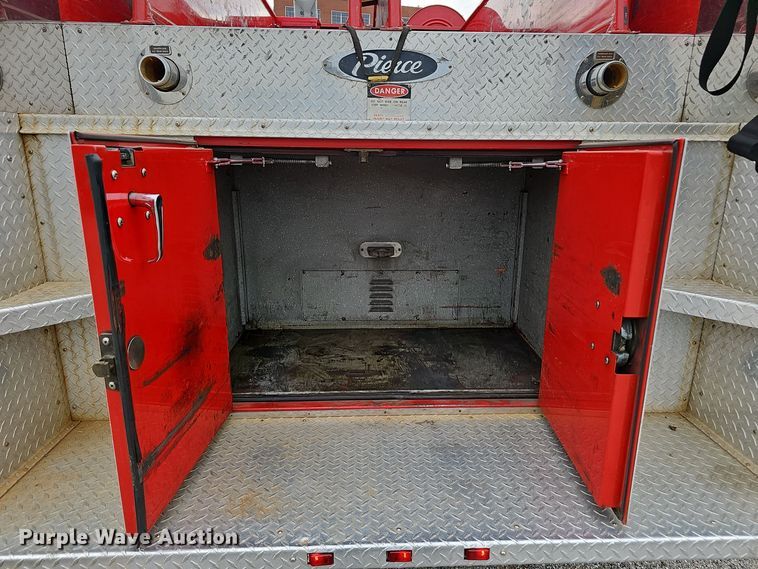 image for item NX9348 1987 Pierce Arrow pumper fire truck