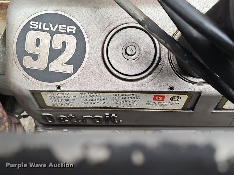 image for item NX9348 1987 Pierce Arrow pumper fire truck