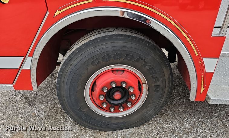 image for item NX9348 1987 Pierce Arrow pumper fire truck