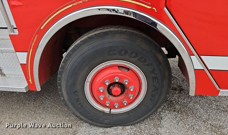 image for item NX9348 1987 Pierce Arrow pumper fire truck