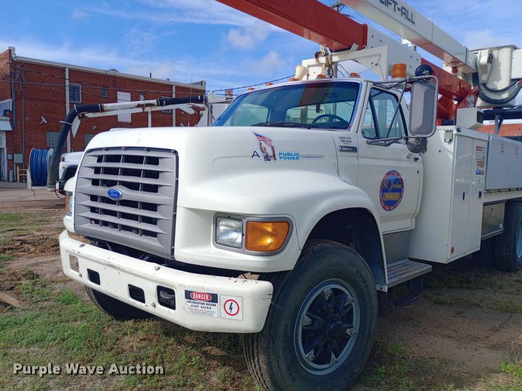 image for item NY9508 1995 Ford F800 bucket truck
