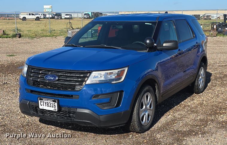 image for item OD9723 2018 Ford Explorer Police Interceptor SUV