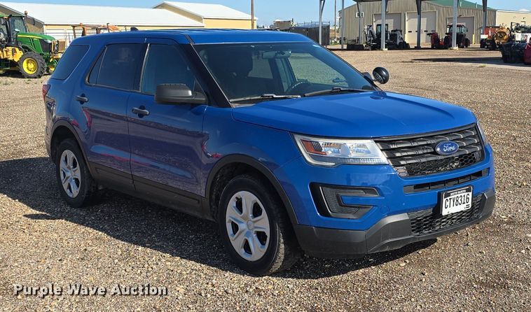 image for item OD9723 2018 Ford Explorer Police Interceptor SUV