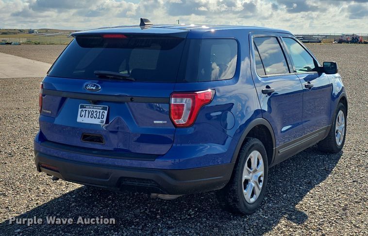 image for item OD9723 2018 Ford Explorer Police Interceptor SUV