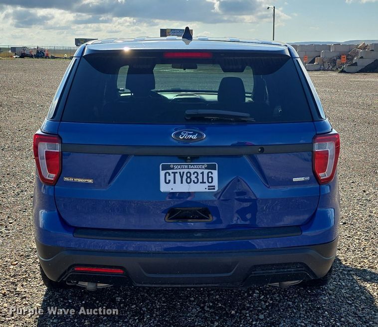 image for item OD9723 2018 Ford Explorer Police Interceptor SUV