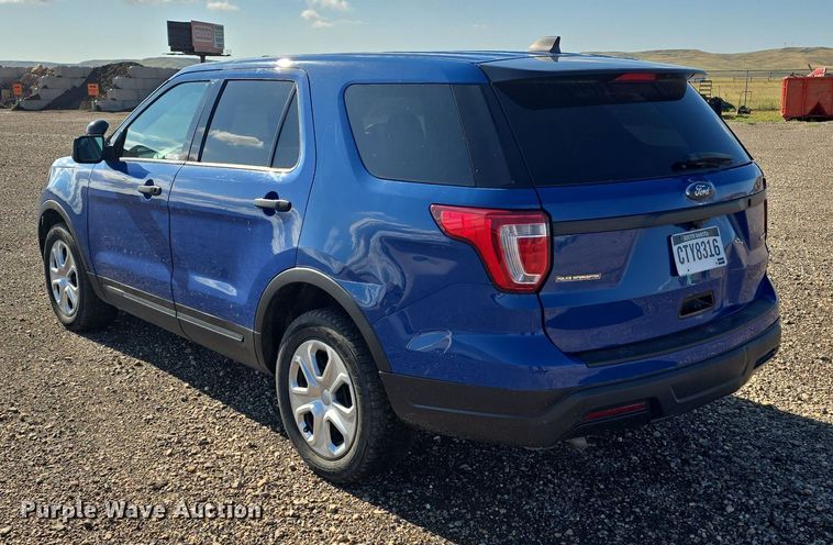 image for item OD9723 2018 Ford Explorer Police Interceptor SUV