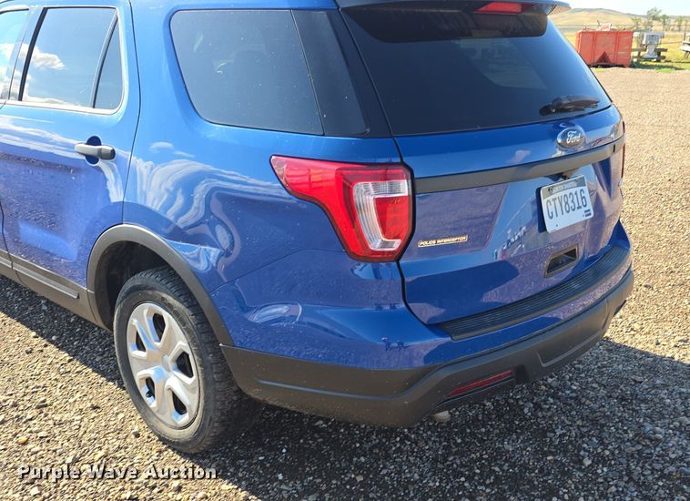 image for item OD9723 2018 Ford Explorer Police Interceptor SUV