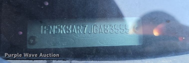 image for item OD9723 2018 Ford Explorer Police Interceptor SUV