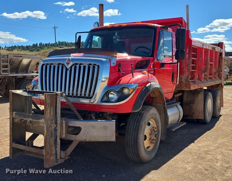 image for item OH9764 2011 International  WorkStar 7600 dump truck