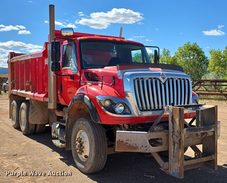 image for item OH9764 2011 International  WorkStar 7600 dump truck