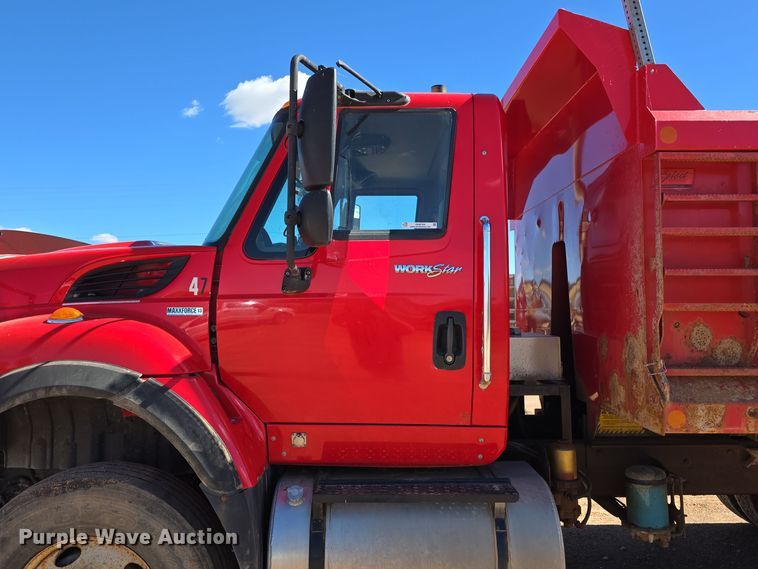 image for item OH9764 2011 International  WorkStar 7600 dump truck