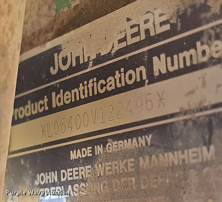 image for item OH9765 1994 John Deere  6400 MFWD tractor