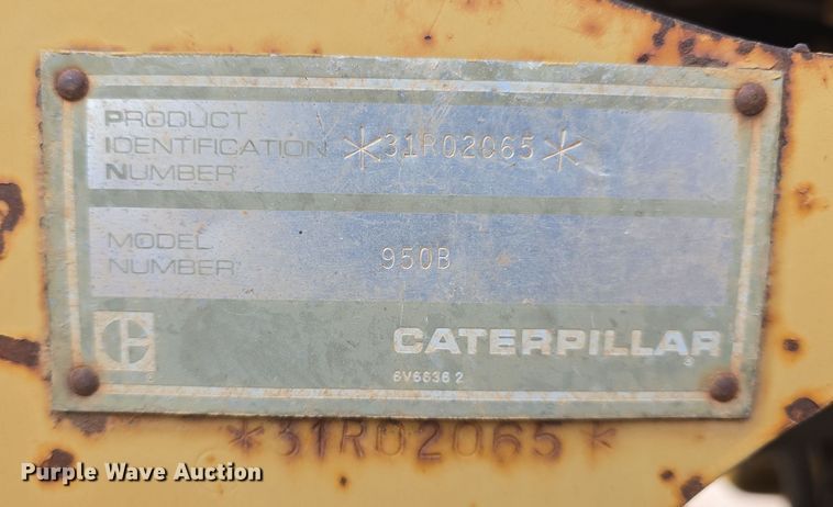 image for item OH9767 1984 Caterpillar 950B wheel loader