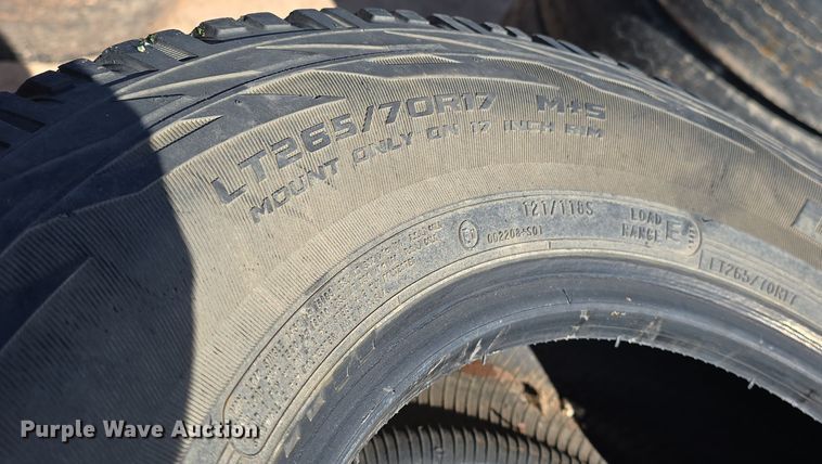 image for item OH9769 Approximately (106) tires