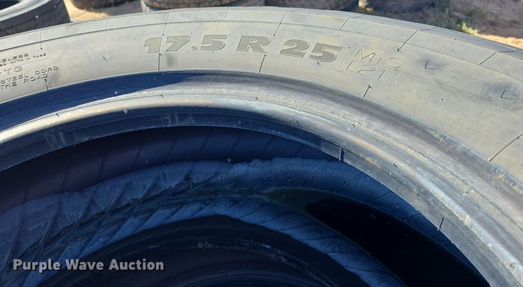 image for item OH9775 (23) 17.5R25 Michelin tires