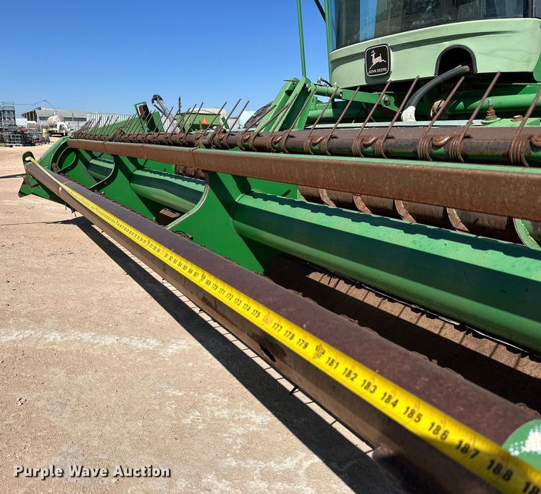 image for item DD3269 1997 John Deere 4890 swather / windrower