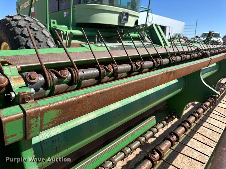 image for item DD3269 1997 John Deere 4890 swather / windrower