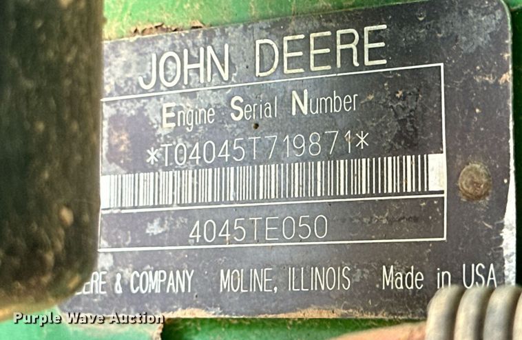image for item DD3269 1997 John Deere 4890 swather / windrower