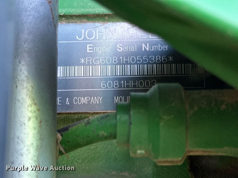 image for item DD3270 1998 John Deere 9610 combine