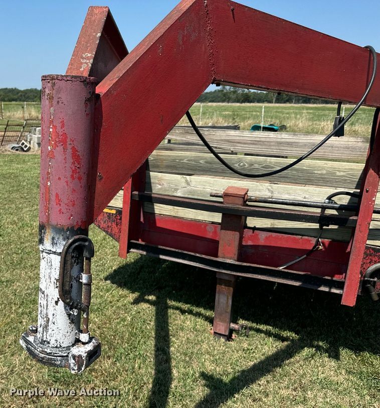 image for item DX1111 Shop built flatbed trailer