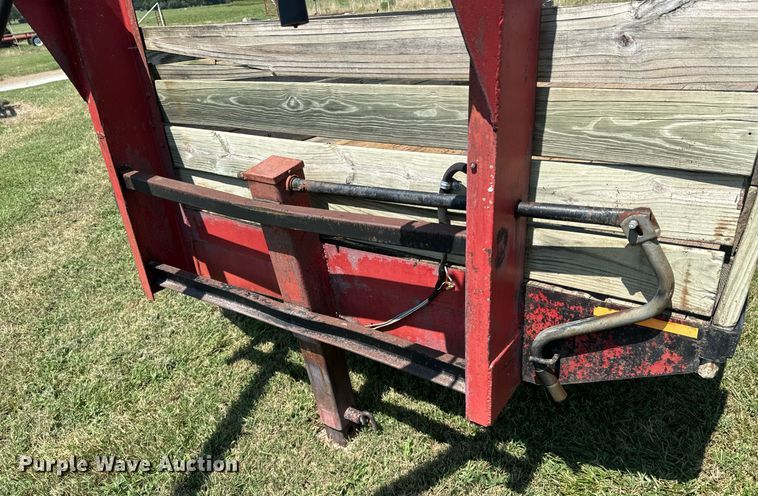 image for item DX1111 Shop built flatbed trailer