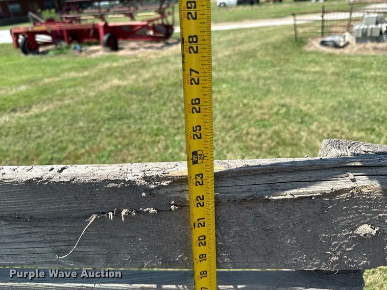 image for item DX1111 Shop built flatbed trailer