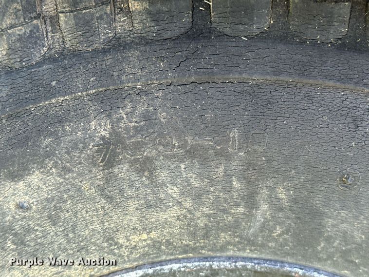 image for item DX1111 Shop built flatbed trailer