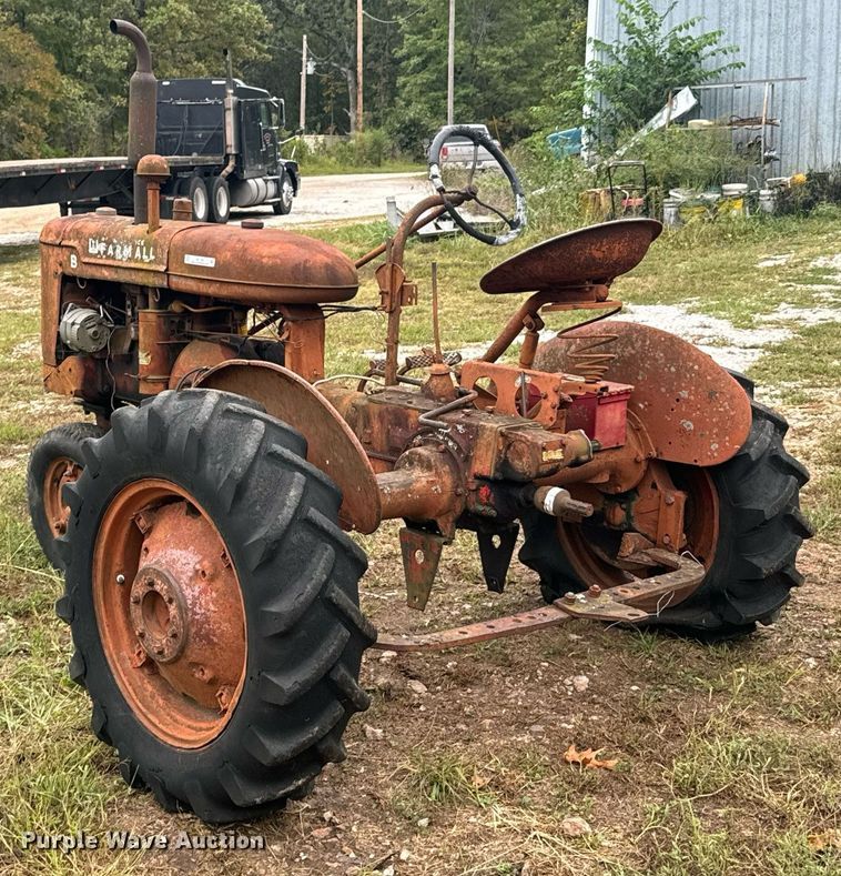 image for item DX1350 1944 Farmall B tractor