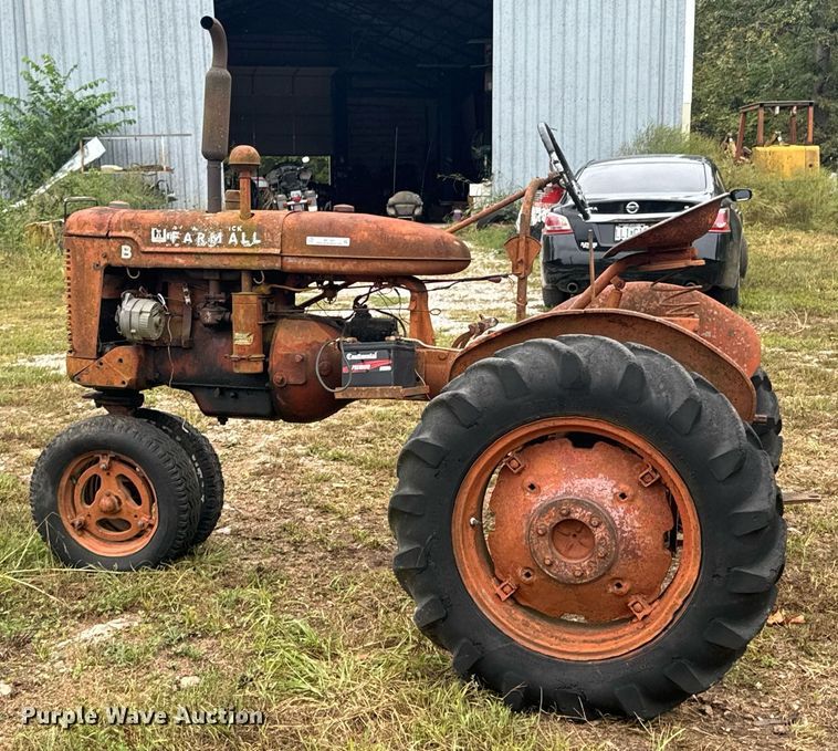image for item DX1350 1944 Farmall B tractor