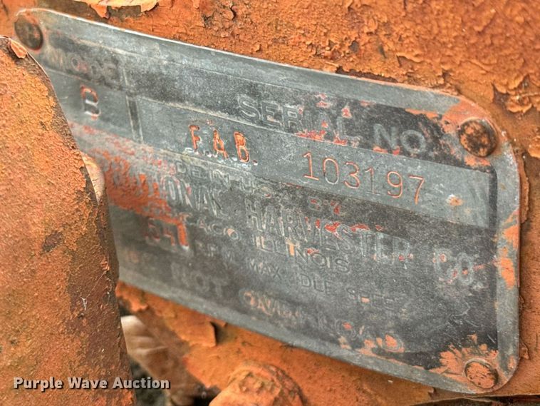 image for item DX1350 1944 Farmall B tractor