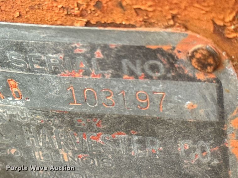 image for item DX1350 1944 Farmall B tractor