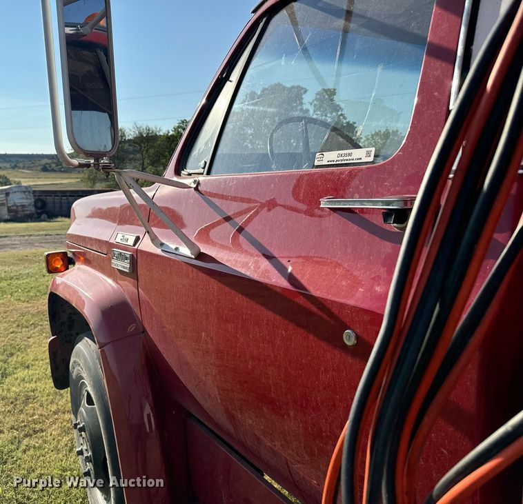 image for item DX3590 1979 GMC Sierra 6000 grain truck