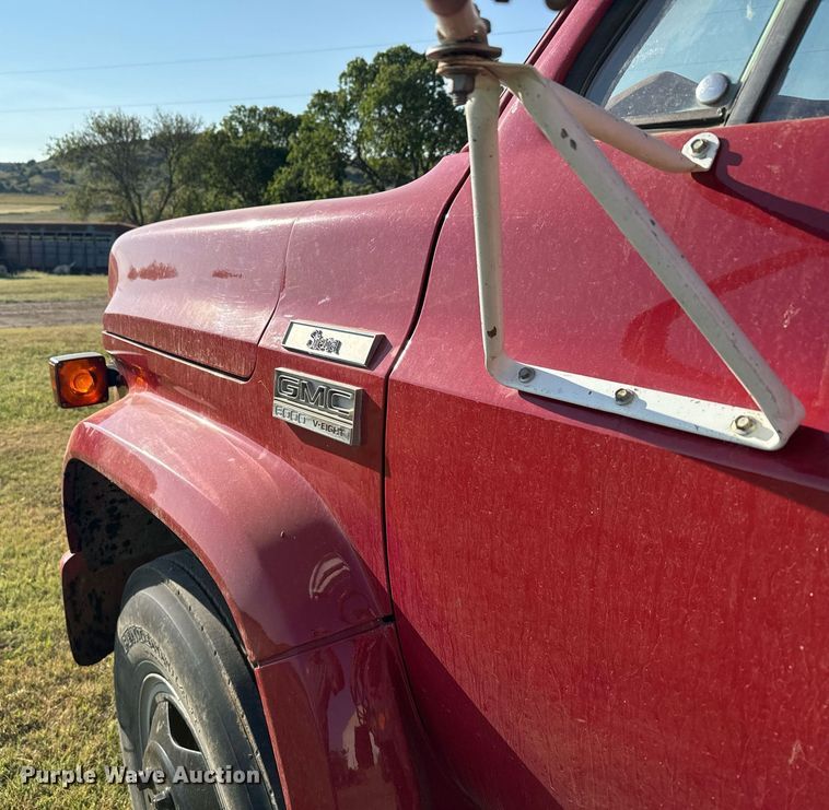 image for item DX3590 1979 GMC Sierra 6000 grain truck