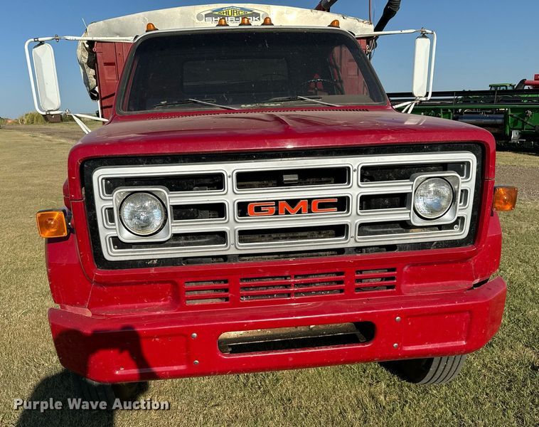 image for item DX3590 1979 GMC Sierra 6000 grain truck