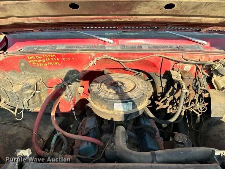 image for item DX3590 1979 GMC Sierra 6000 grain truck