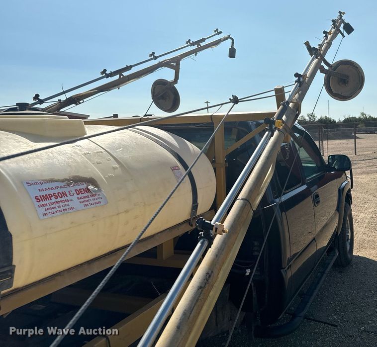 image for item DX3591 2004 Chevrolet Silverado 2500 LT Ext. Cab sprayer bed pickup truck