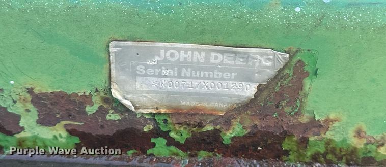 image for item EE7761 John Deere 717 rotary mower